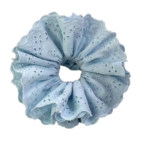 Aesthetic Hair Scrunchies Women Elastic Lace Hair Ties Wedding Party Headwear