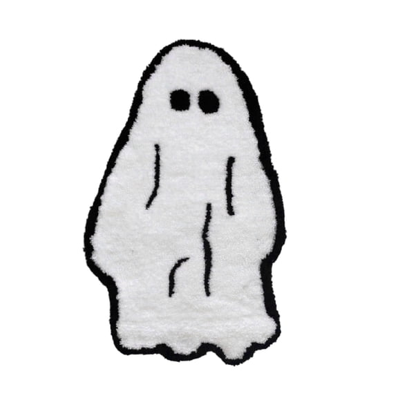 Aesthetic Halloween Decor Halloween Irregular Shaped Rug Non Washable Floor Mat Stain Soft Area Rug Clean Indoor Decorative Carpet For Bedroom Living Room Sofa Side Halloween Home