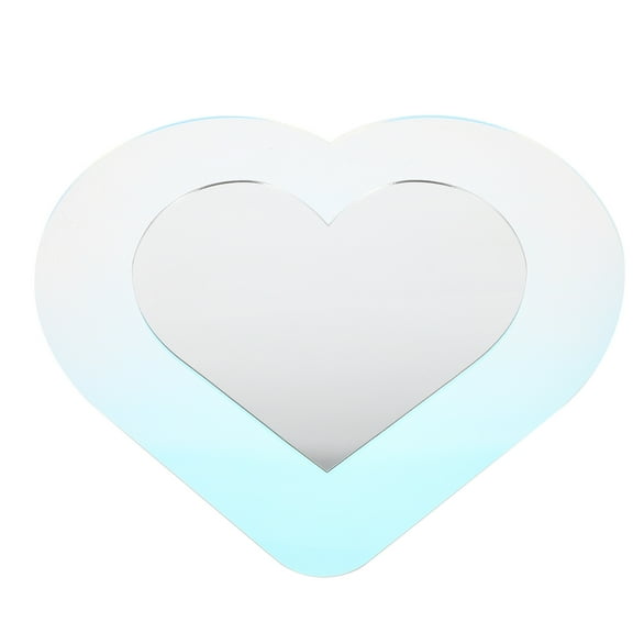 Love Acrylic Mirror Makeup Aesthetic Room Decorations Living Wall Vanity Tables Desk