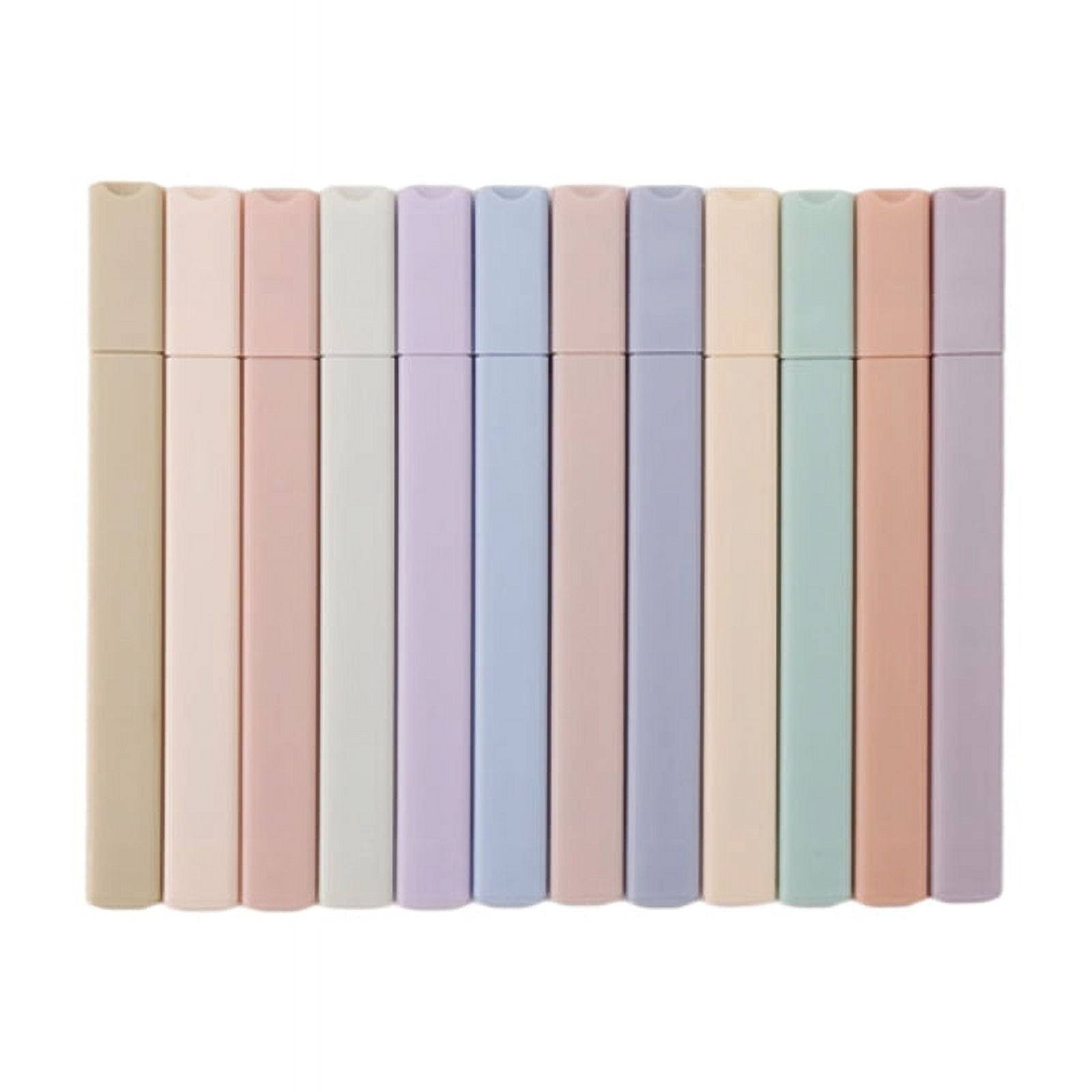 Aesthetic Highlighters Cute Assorted Colors Bible Highlighters and Pens No Bleed with Soft Tip 12 Color Aesthetic Pens