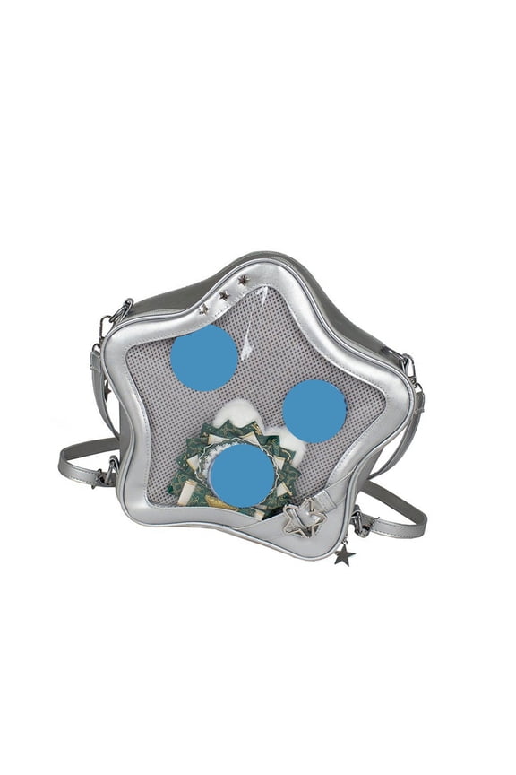 Aesthetic Itabag Backpack with Insert for Display Star Shaped Itabag Crossbody Bag Shoulder Bags Backpack Daypack