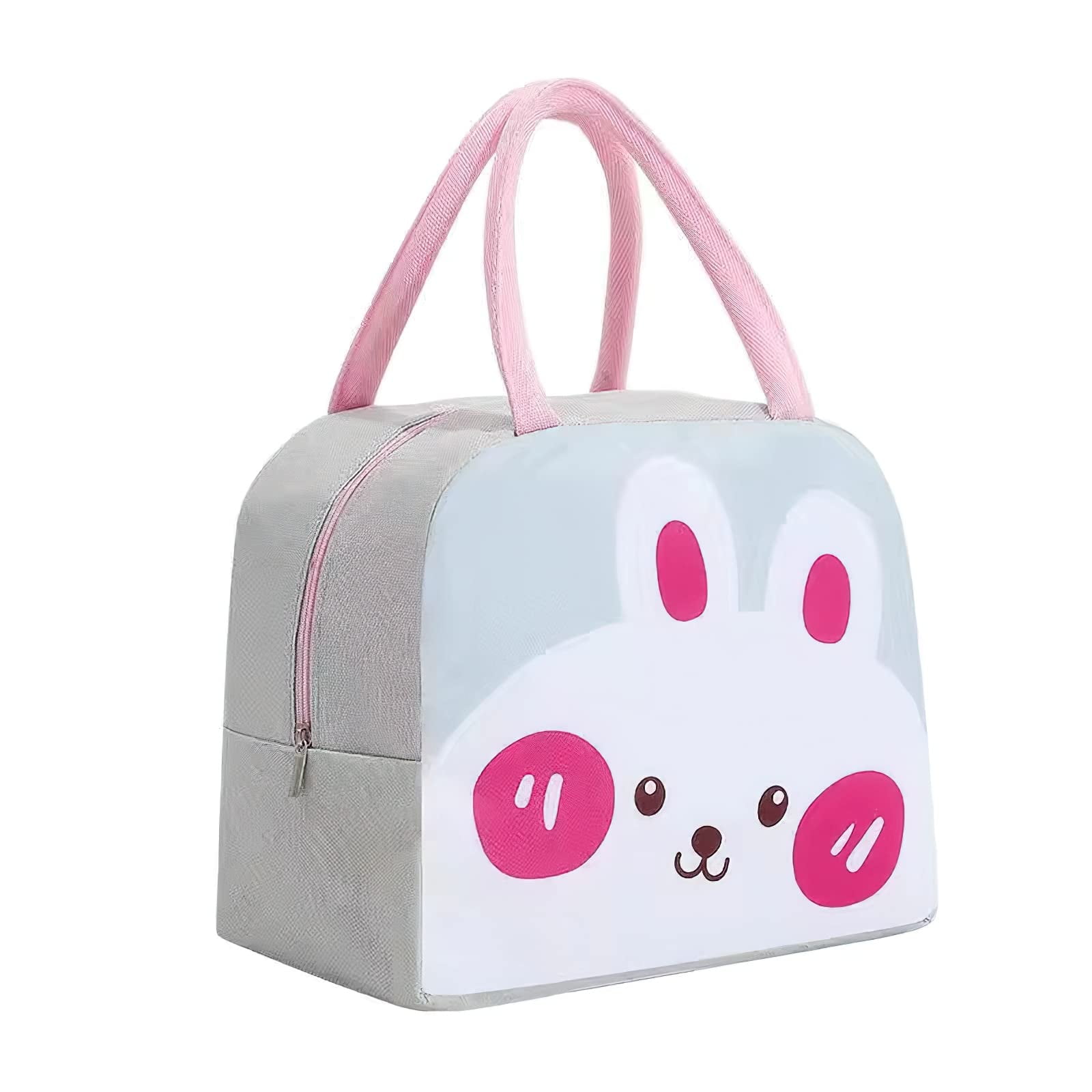 Kawaii Lunch Bag For Girls Lunch Box Insulated Cute Lunch Bags For Women  Insulated Lunch Box For Kids (brown-bear)