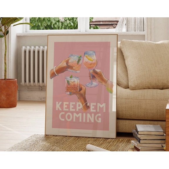 Aesthetic Kitchen Decor Trendy Cute Kitchen Wall Art Print Minimalist Cooking Poster Cute Kitchen Quotes Art Kitchen Prints Wall Art, Modern Wall Decor, 12x18 UNFRAMED