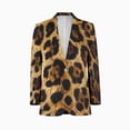 thumbnail image 1 of Aesthetic Leopard Print Men's Suit Blazer Casual Party Wear Slim Fit Suit Jacket Fashionable Luxury British Style Men Suit Coat, 1 of 5