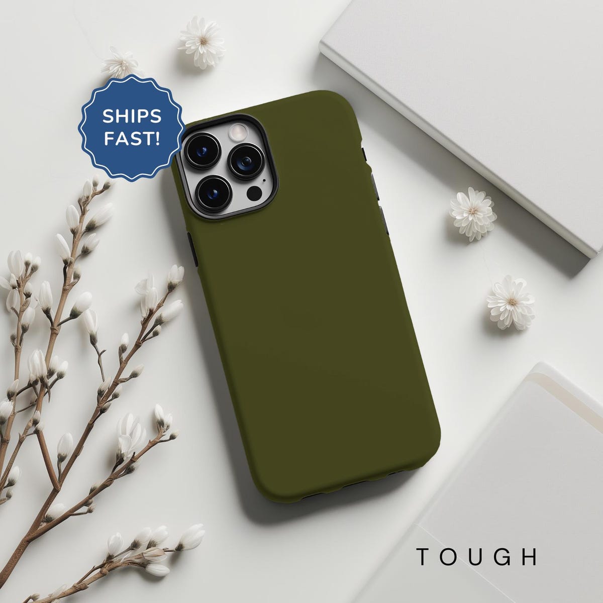 Fresh Look at Aesthetic Minimalist Green Magsafe Phone Case For All Iphone 17