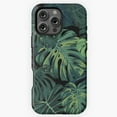 thumbnail image 1 of Aesthetic Monstera Leaves Phone Case for iPhone 16 15 14 13 12 11 Pro Max M891359, 1 of 2