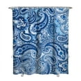 thumbnail image 1 of Aesthetic Pattern Shower Curtain 72x84 Inches Boho Decor for Bathroom Quick-Drying Polyester with Plastic Hooks, 1 of 5