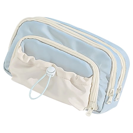 Aesthetic Pencil Box Pen Pouch Pencil Case Pen Case Multi-Layer Pencil Case