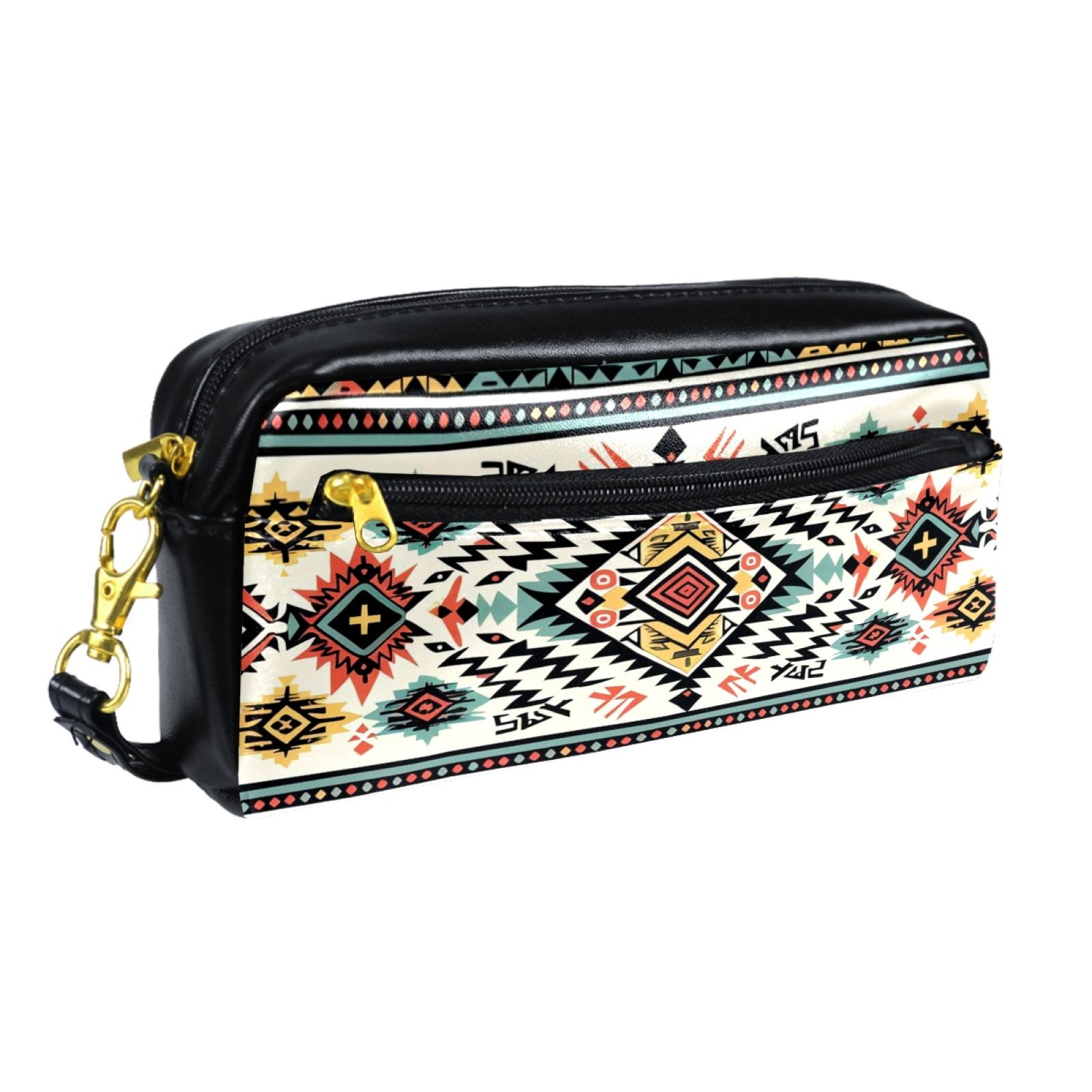 Aesthetic Pencil Case,Pencil Bag,Pencil Box,Ethnic Style Floral Pattern