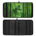Aesthetic Pencil Case,Pencil Bag,Pencil Box,Green Tree Leaf Forest