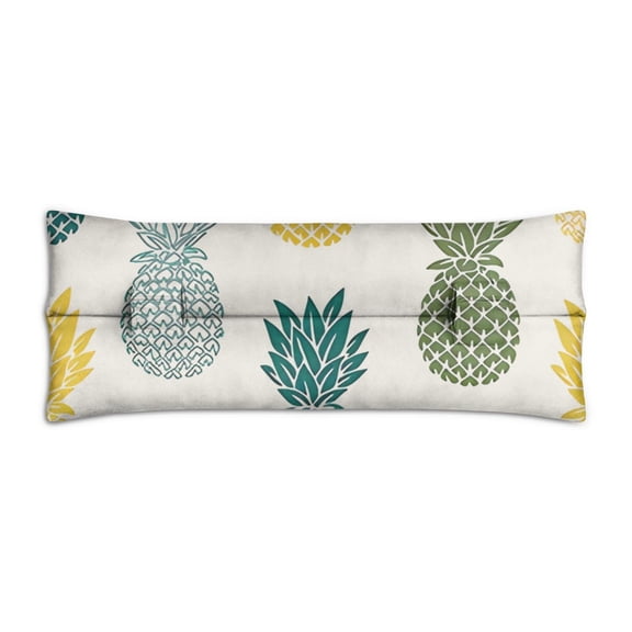 Aesthetic Pineapple Pattern Pillow - Decorative Design for Chemotherapy Treatment