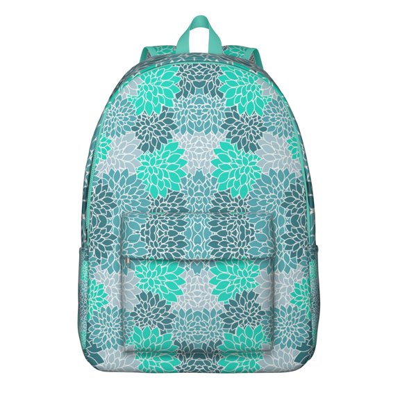 Aesthetic Room Decor Inspired Backpack – Abstraction Sketch Style Boho Canvas Bag for Women, School, Campus, or Gym