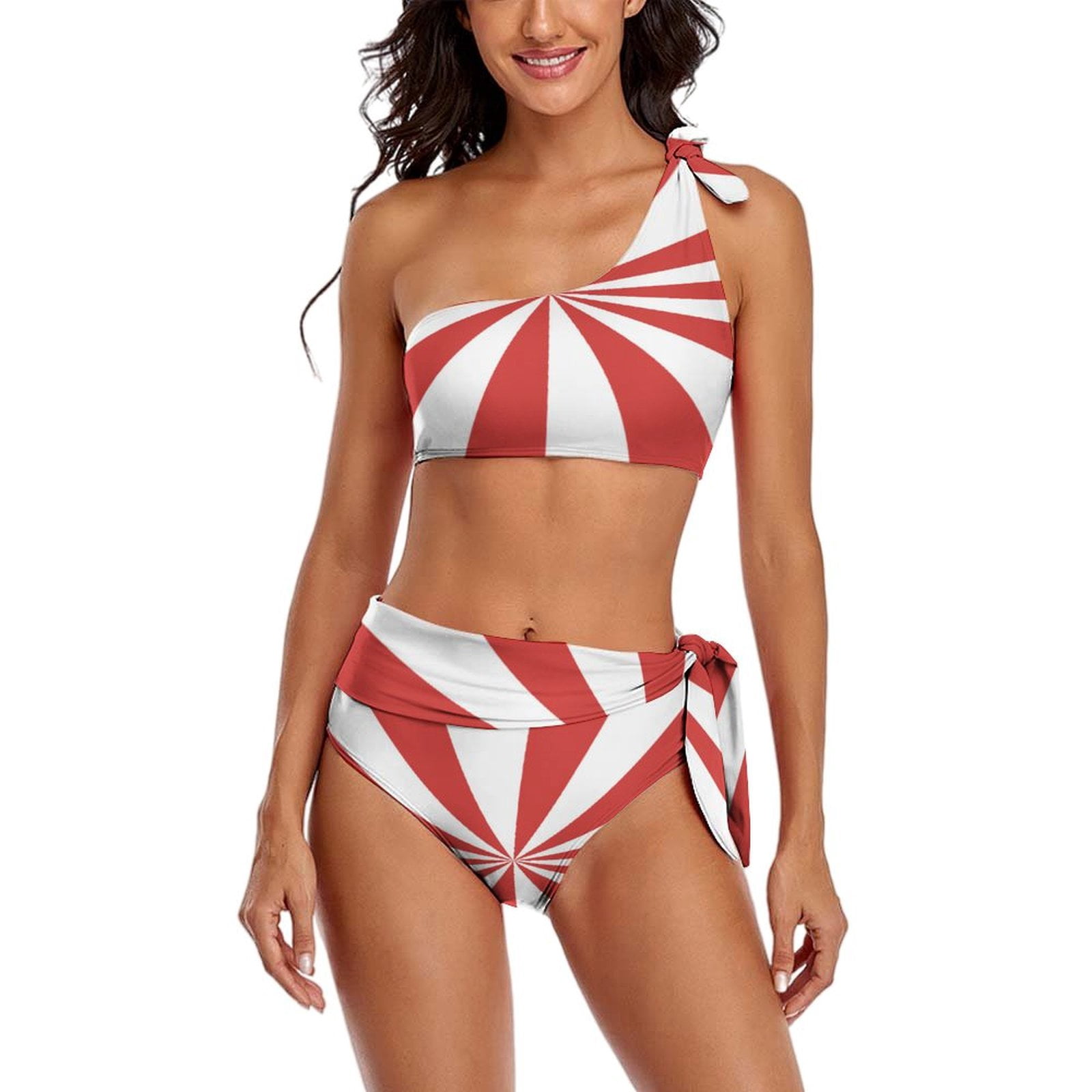 Solar Flare: Sunburst Radiance High-Waisted Bikini Bottom main image 1