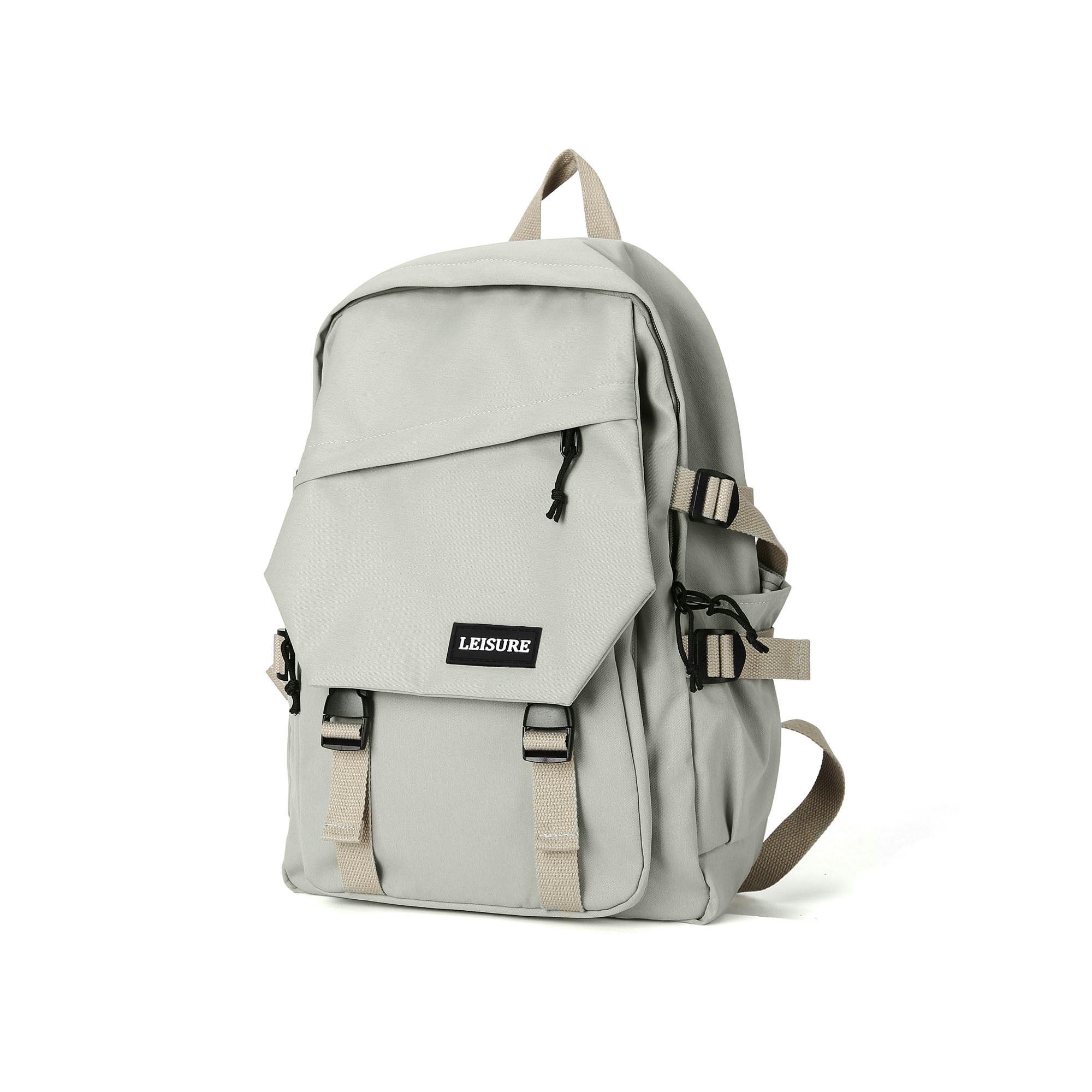 Aesthetic School Backpack Waterproof Black Bookbag College High School Bags for Boys Girls Lightweight Travel Casual Daypack Laptop Backpacks for Men Women - image 1 of 4