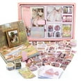thumbnail image 1 of Aesthetic Scrapbook Journaling Kit,Vintage Oil Painting B6 Notebook Scrapbooking Supp12L1120, 1 of 6