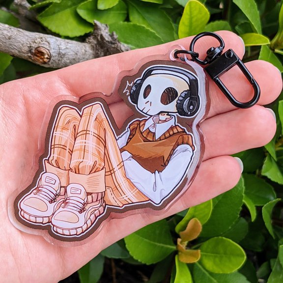 Aesthetic Skeleton keychain 1 pack!