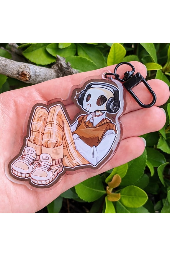 Aesthetic Skeleton keychain 1 pack!