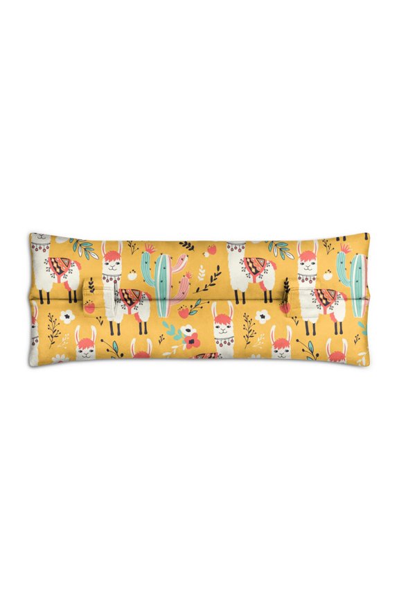 Aesthetic Southwestern Seatbelt Cushion Plush Pillow for Post-Surgery Recovery & Travel Comfort