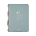 thumbnail image 1 of Aesthetic Spiral Notebook - Notebooks with Back Pocket, 8 X 6Inch, Journal Notebook with Thick Paper & Back Pocket, College Ruled Notebook/Journal with Twin-Wire Binding, for Women by WEIWEIGG, 1 of 4