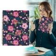 thumbnail image 1 of Aesthetic Spiral Notebook Set of 3 For Women - Cute College Ruled 8x6 Journal/Notebook with Large Pockets And Lined Pages - Perfect Supplies to Stay Organized at Work or H, 1 of 9