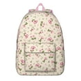 thumbnail image 1 of Aesthetic Spring Backpack - Vintage Waterproof Bookbag with Artistic Flower Garden Design, 1 of 5