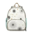thumbnail image 1 of Aesthetic Student Backpack – Gothic Celestial Moon Astrology Print With Starry Night Cosmic Mystical Spiritual Golden Witchy Design, 1 of 5