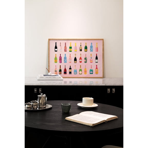 Aesthetic Surfing Retro Surfboard Ocean Poster Unframed Paper Print