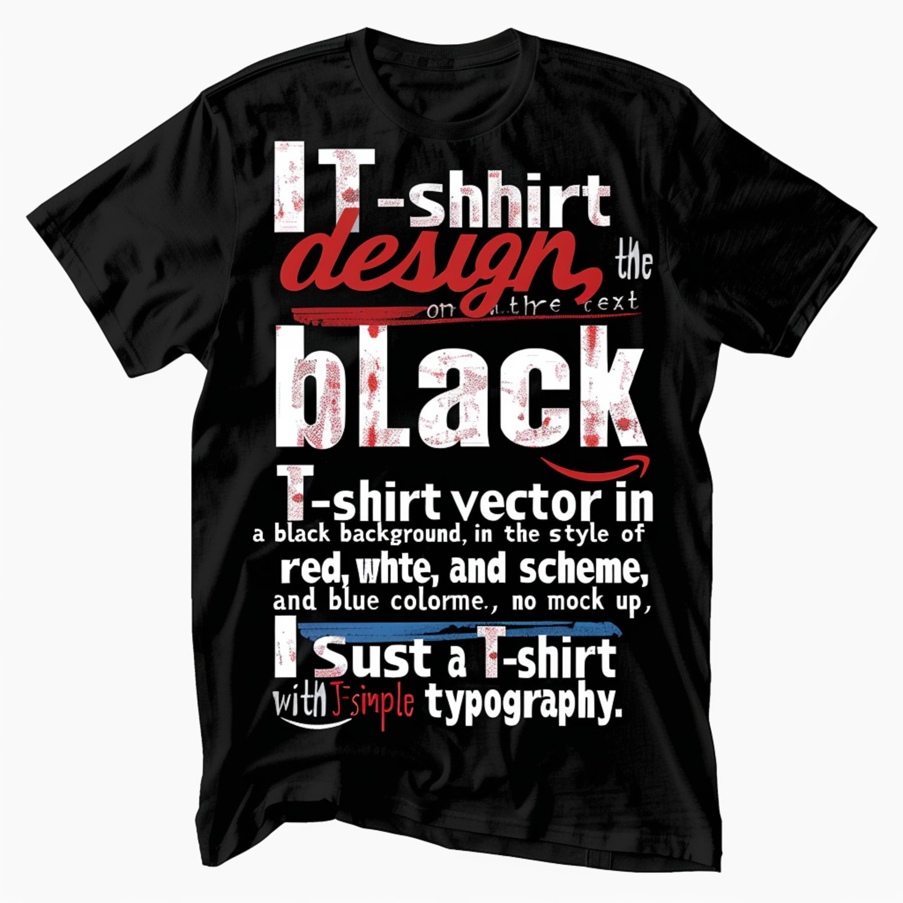 Aesthetic Tshirt With A Parlay A Day Keeps The Doctor Away Typography On Black Background Red