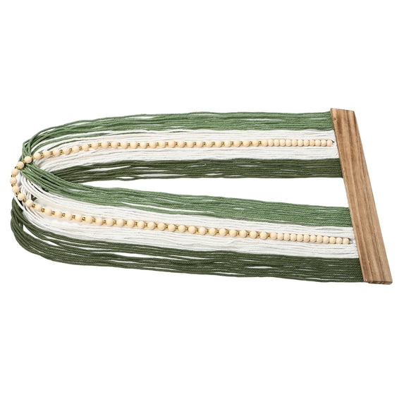 Masteelf Handwoven Macrame Wall Hanging Tapestry for Bedroom Decor with Cotton Rope and Wood Assorted Color 47.24 Inches
