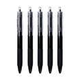 thumbnail image 1 of Aesthetic Transparent Barrel Click Gel Pen, Muted Morandi Tone Fast Drying No Smudge Fine Point Black Ink Pen for Teen School Daily Note Taking, 1 of 5