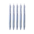 thumbnail image 1 of Aesthetic Transparent Barrel Click Gel Pen, Muted Morandi Tone Fast Drying No Smudge Fine Point Black Ink Pen for Teen School Daily Note Taking, 1 of 5
