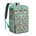 thumbnail image 1 of Aesthetic Tropical Butterfly Backpack Cooler – Leakproof Insulated Bag with Colorful Floral Design for Camping, Office & Beach Trips, 1 of 6