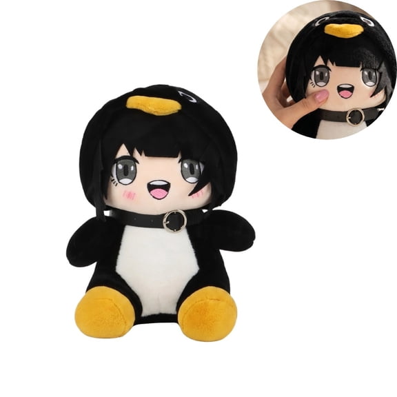 Aesthetic Viral Meme Penguin Plush Toy, Gugu Gaga Chubby Fluffy Doll, Soft Daily Companion, Durable Neat Stitching, Premium Gift for All Age Groups