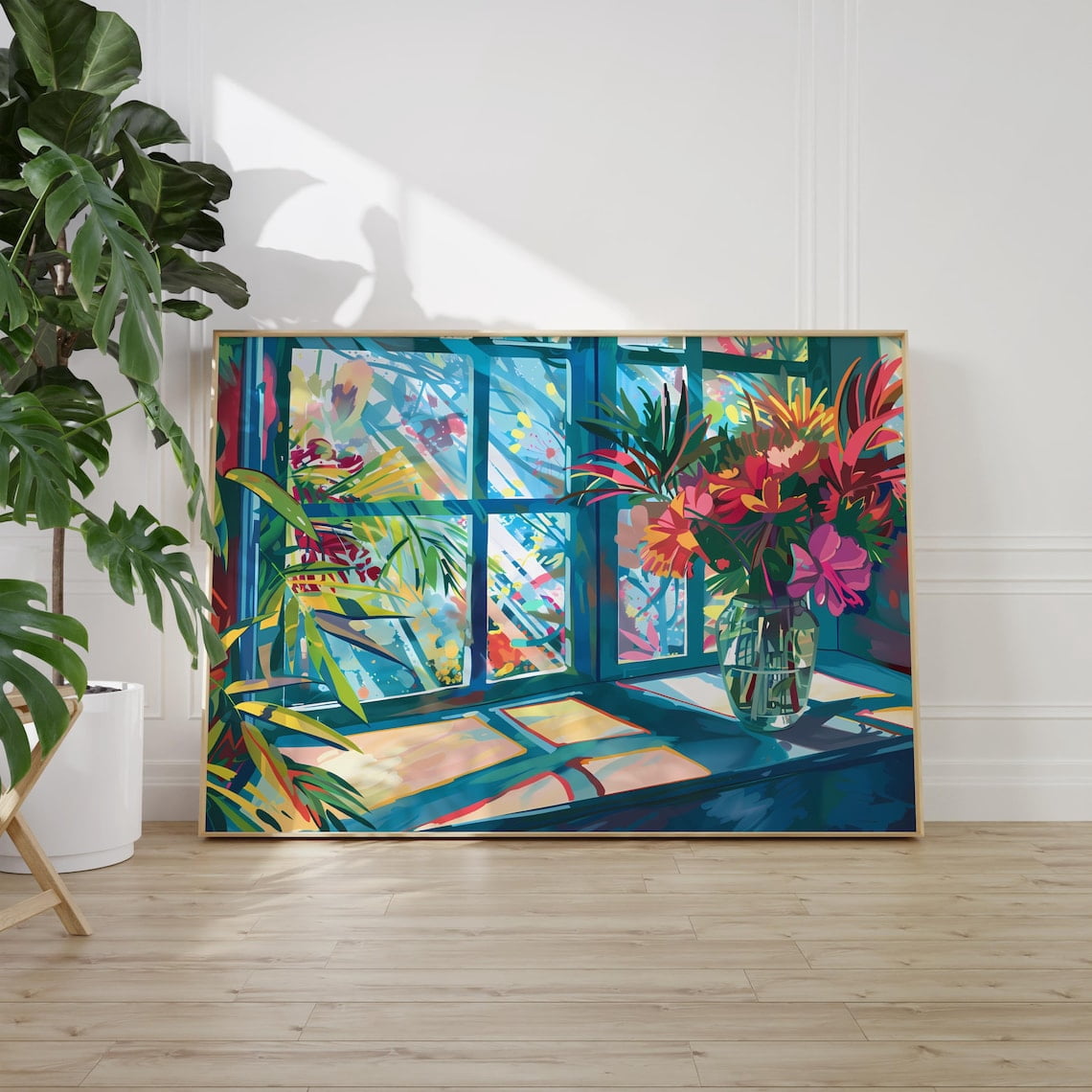 Aesthetic Wall Art Colorful Inspired French Decoration V2, Unframed ...