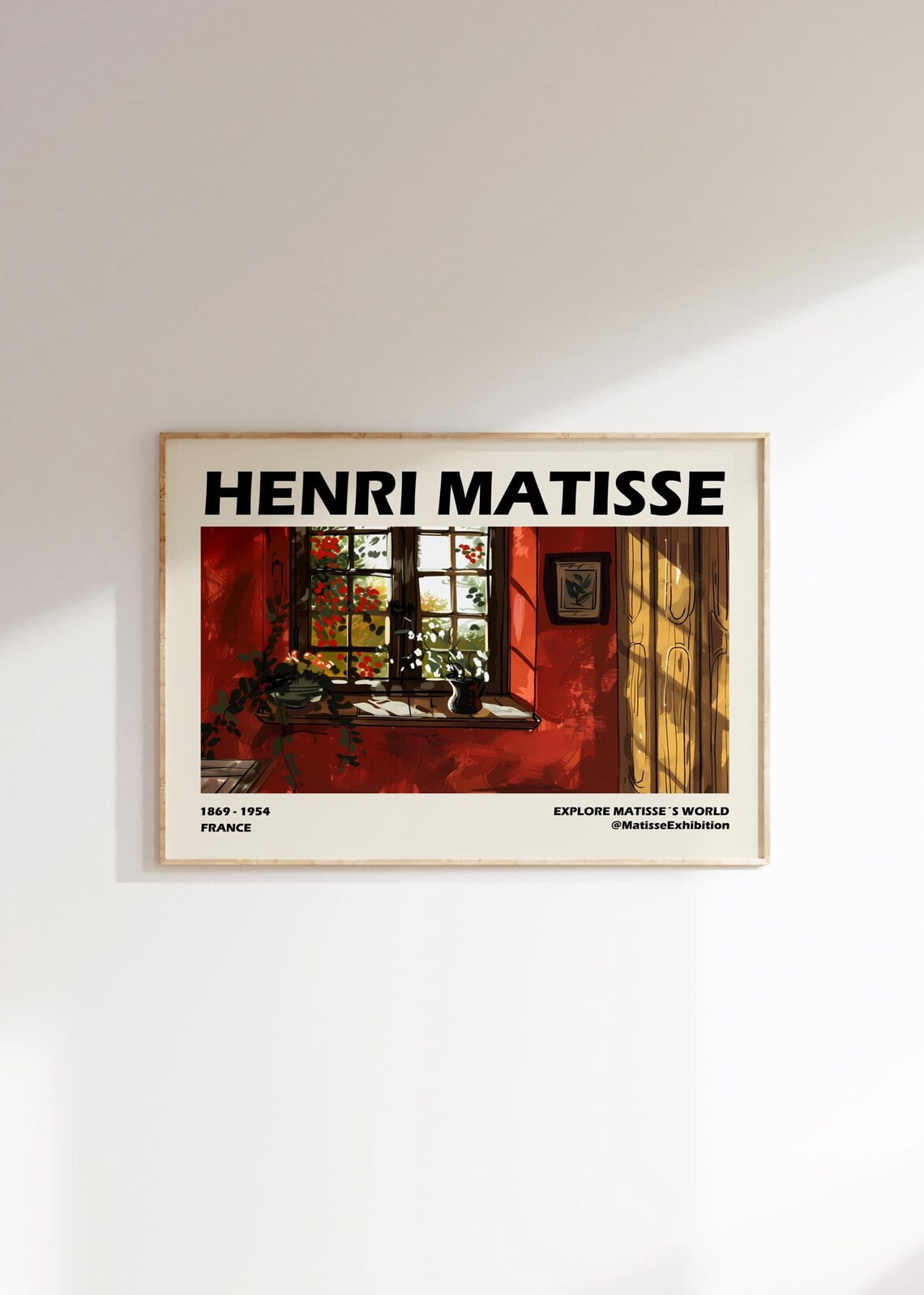 Aesthetic Wall Art Colorful Inspired French Decoration V3, Unframed ...