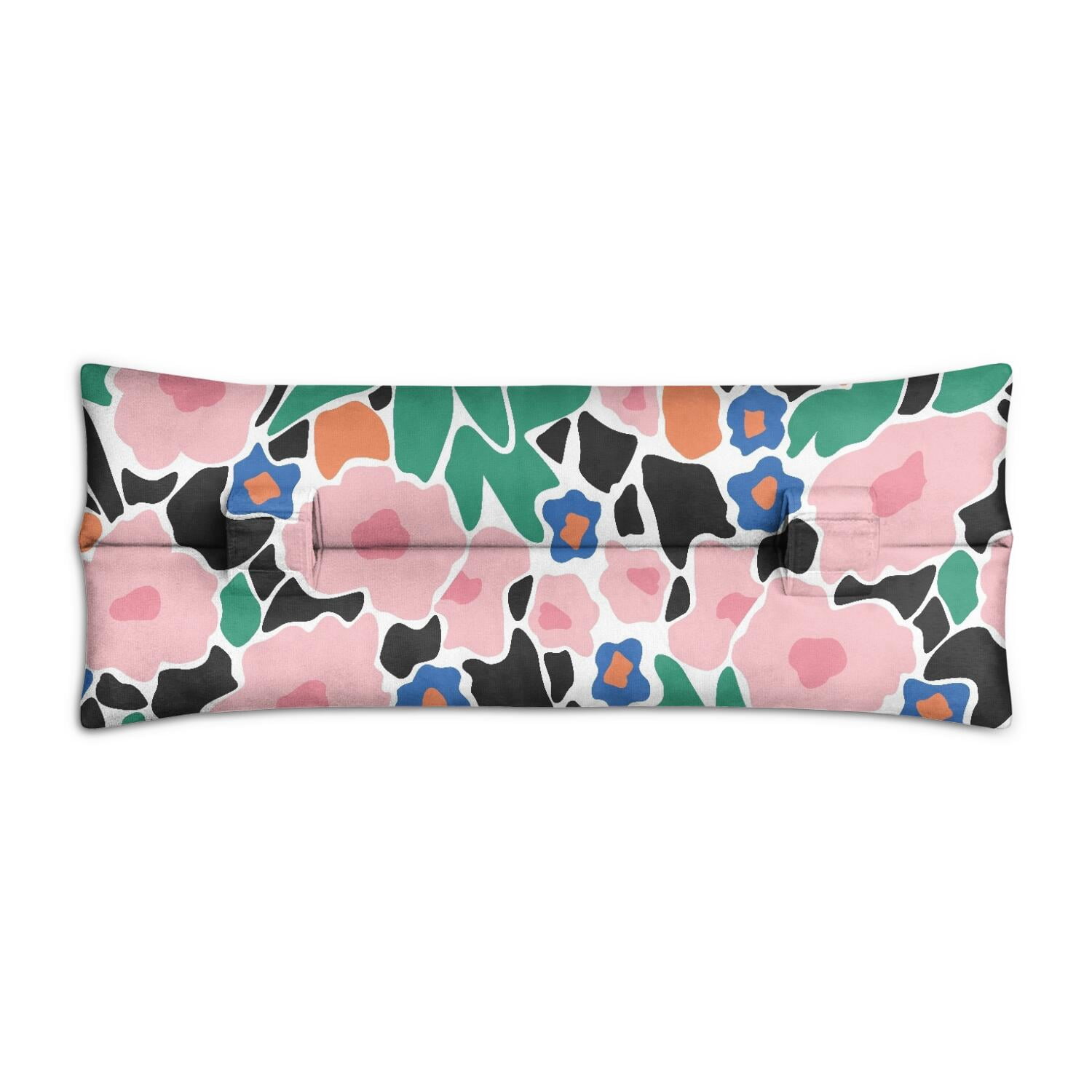 Aesthetic Watercolor Floral Mastectomy Pillow - Post Surgery Seatbelt Cushion for Women