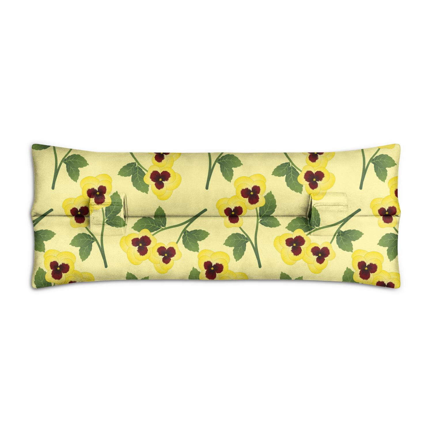 Aesthetic Watercolor Flower Mastectomy Pillow - Artistic Seatbelt Cushion for Car