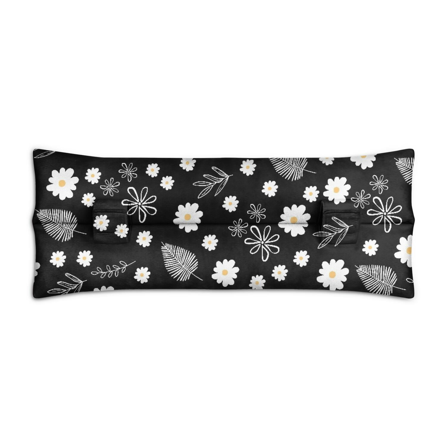 Aesthetic Watercolor Flower Mastectomy Pillow - Artistic Seatbelt Cushion for Car