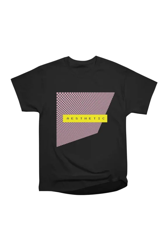 Aesthetic vaporwave retro design pixel art T-Shirt Tee Gift For Him Merch For Her Apparel