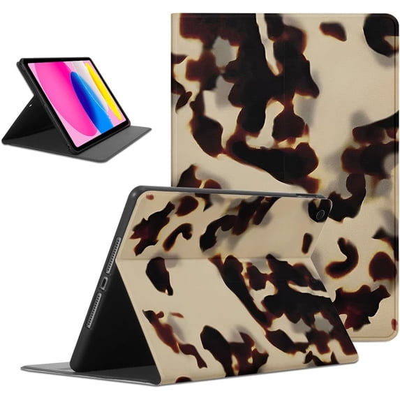 Aesthetics White Brown Tortoise Shell Tablet Case for iPad mini 4 2015 ...