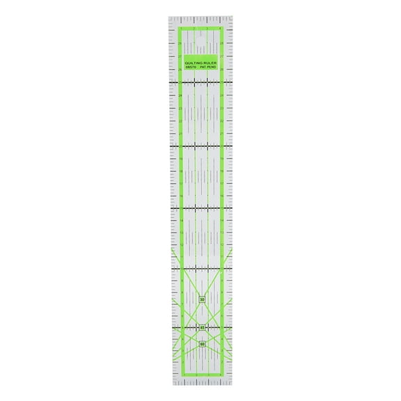 Aestri 1.97 x 11.81 inches High Transparent Tailor Dressmaker Quilting Tool DIY Sewing Ruler 5 x 30 cm Measuring Tool