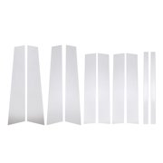 Aestri 10PCS Chrome Pillar Post Cover Trim Mirrored Surface Decal Replacement for Benz GL-Class X164 2007-2012 Exterior Accessories