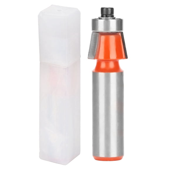 Aestri 15 Degree Bevel Trim Bit Carbide Radius Laminate Trims Milling Cutter with 1/2 Inch Round Shank for Woodworking Laminates