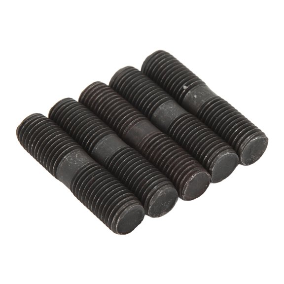 Aestri 20 Pcs M10-1.25 Metric Automotive Studs Double End Threaded Intake Manifold Extended Screw Bolt Kit Replacement Parts High Strength Steel Alloy 10mm