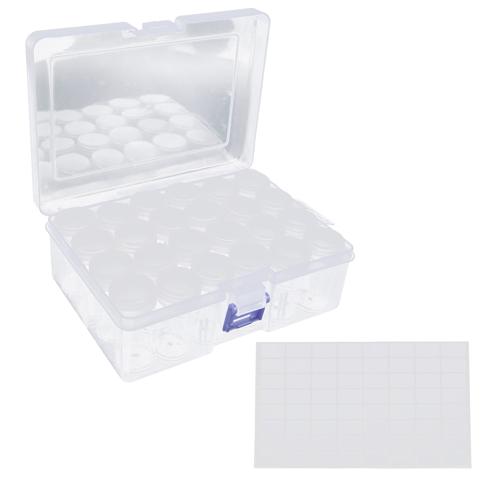 Aestri 24 Pieces Diamond Painting Storage Containers Round Bead ...