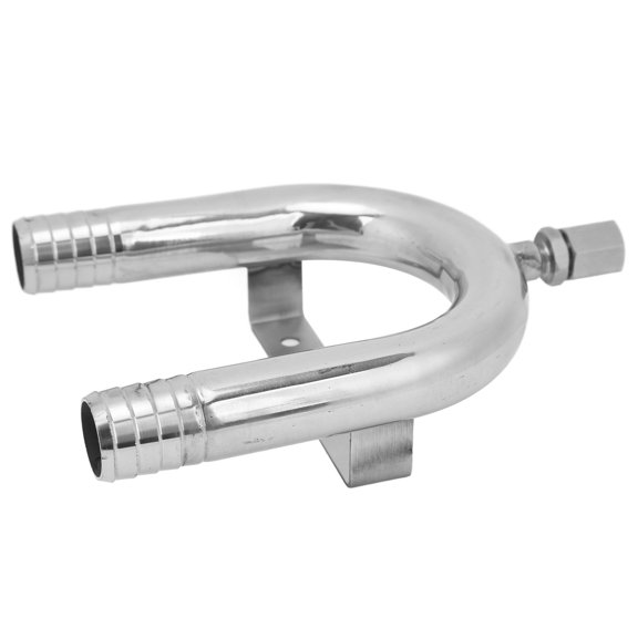 Aestri 25mm Anti Siphon Vented Loop 316 Stainless Steel Marine Toilet Vent Valve for Boats and RVs