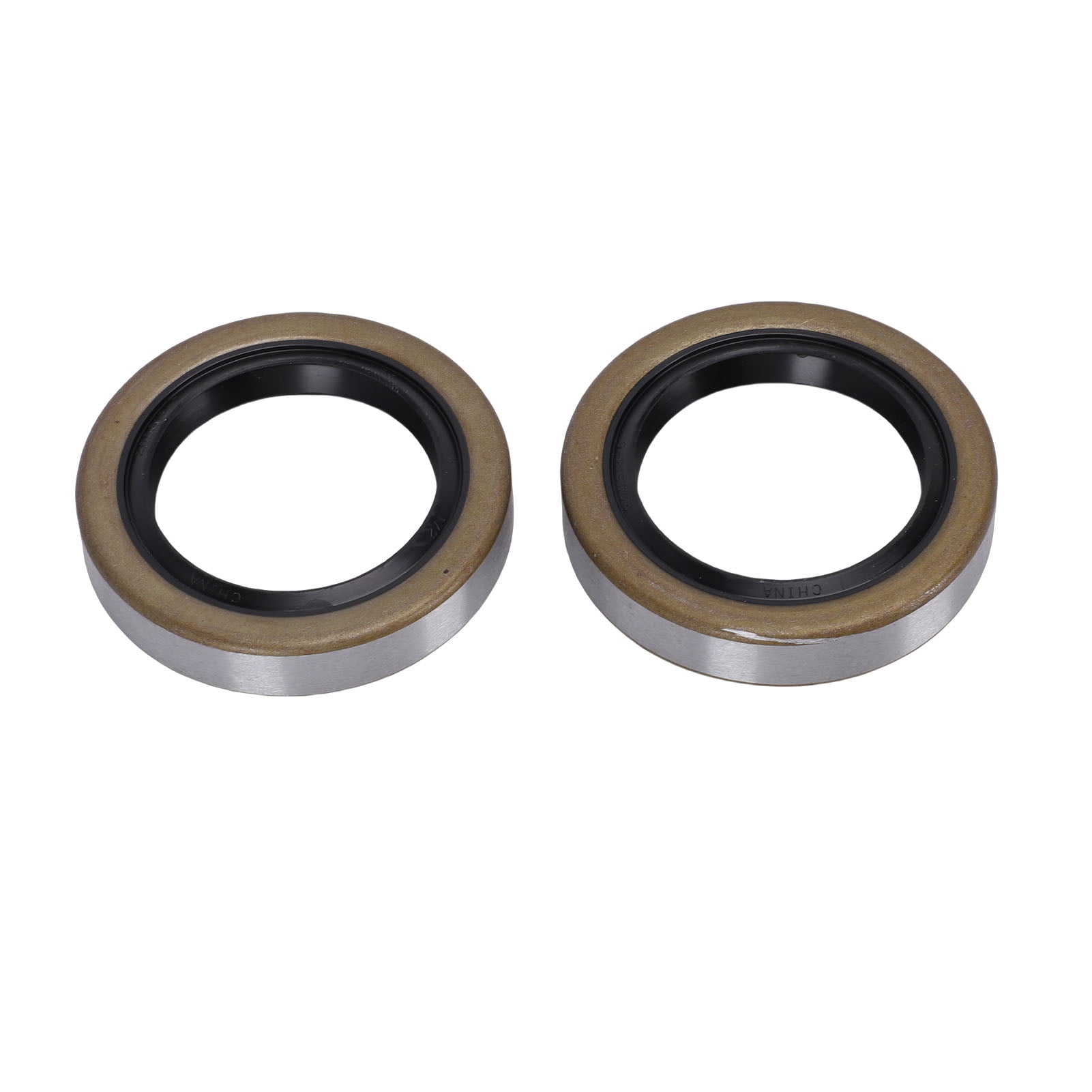 Diff Hub Aestri 2PCS Trailer Hub Wheel Grease Seal 333960 Double Lips Rubber and ...