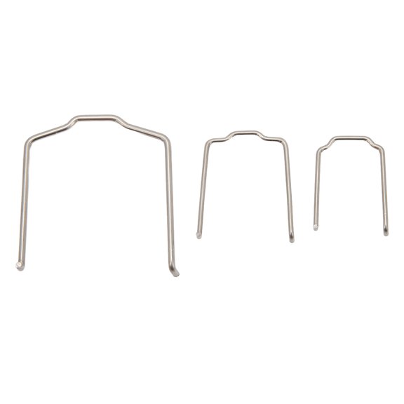 Aestri 3Pcs Radiator Hose Retaining Spring 154 23 For E39 E38 E60 E90 745Li X5 E46 325i 328i M3 540i 740iL 740i