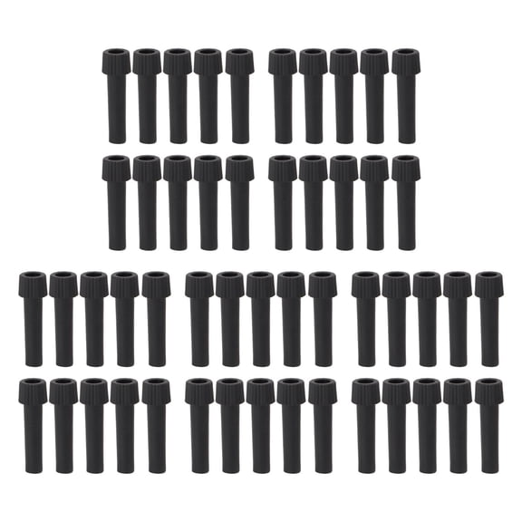 Aestri 50 Pcs E26 E27 Lamp Turn On Off Switch Knobs Replacement Light Socket Keys 1.38 inches / 3.5 cm