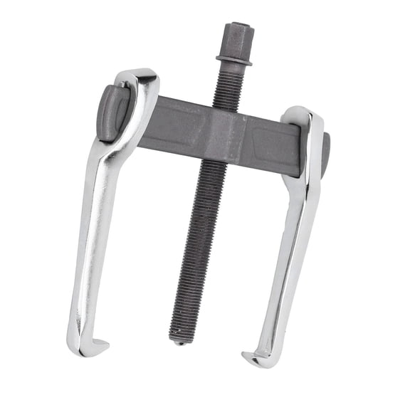Aestri 8 Inch / 20.3 cm 2-Jaw Gear and Bearing Puller, Adjustable Chrome Vanadium Steel Removal Hand Tool with Carbon Steel T-Shaped Thread Rod for Machine and Vehicle Maintenance